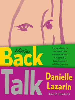Back Talk - Audiobook
